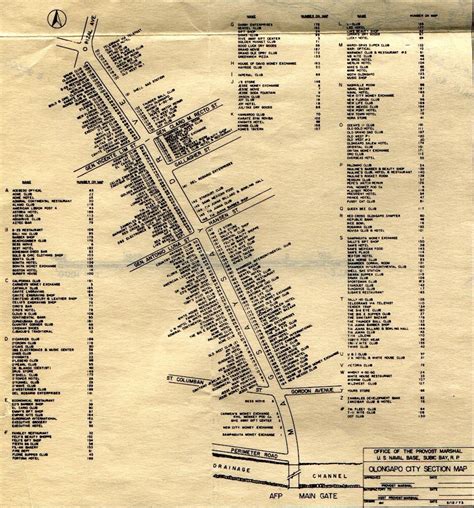 olongapo map|olongapo bars in the 80's.